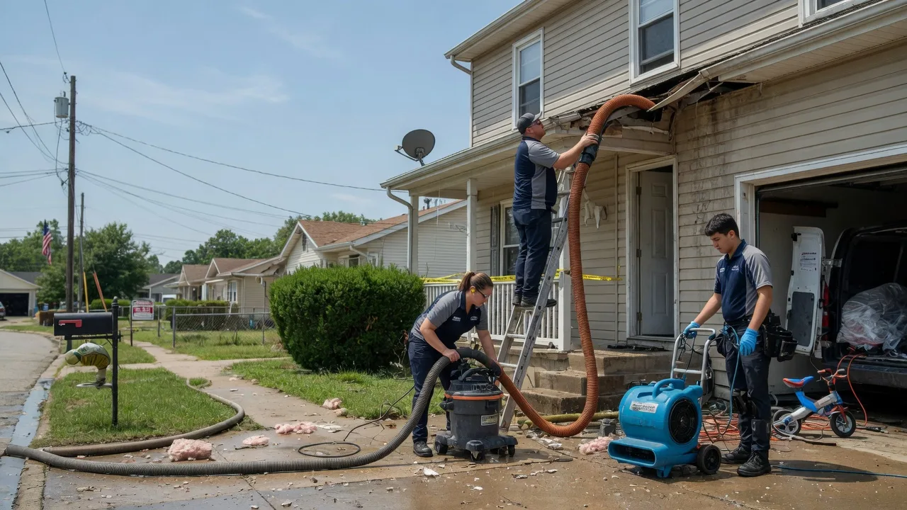 Water Damage Restoration in Brownsville, PA near me